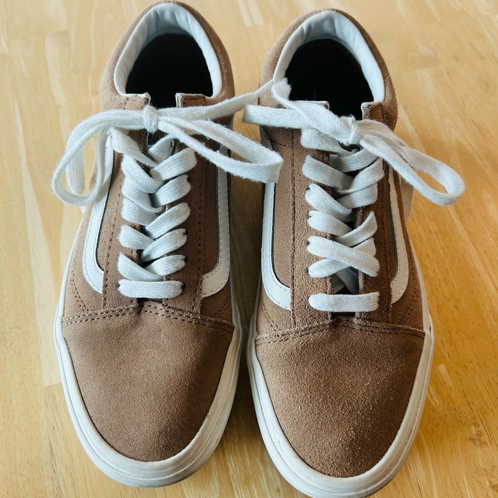 Vans Old Skool Platform Sneakers - Beige - Picture 2 of 4
